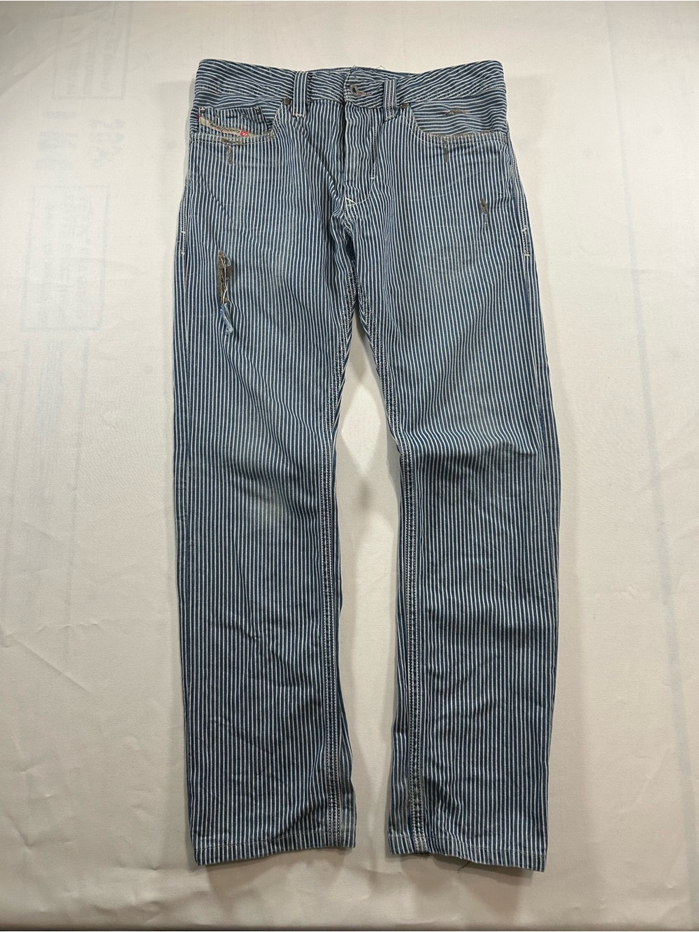 Vintage Pinstripes Diesel Pants